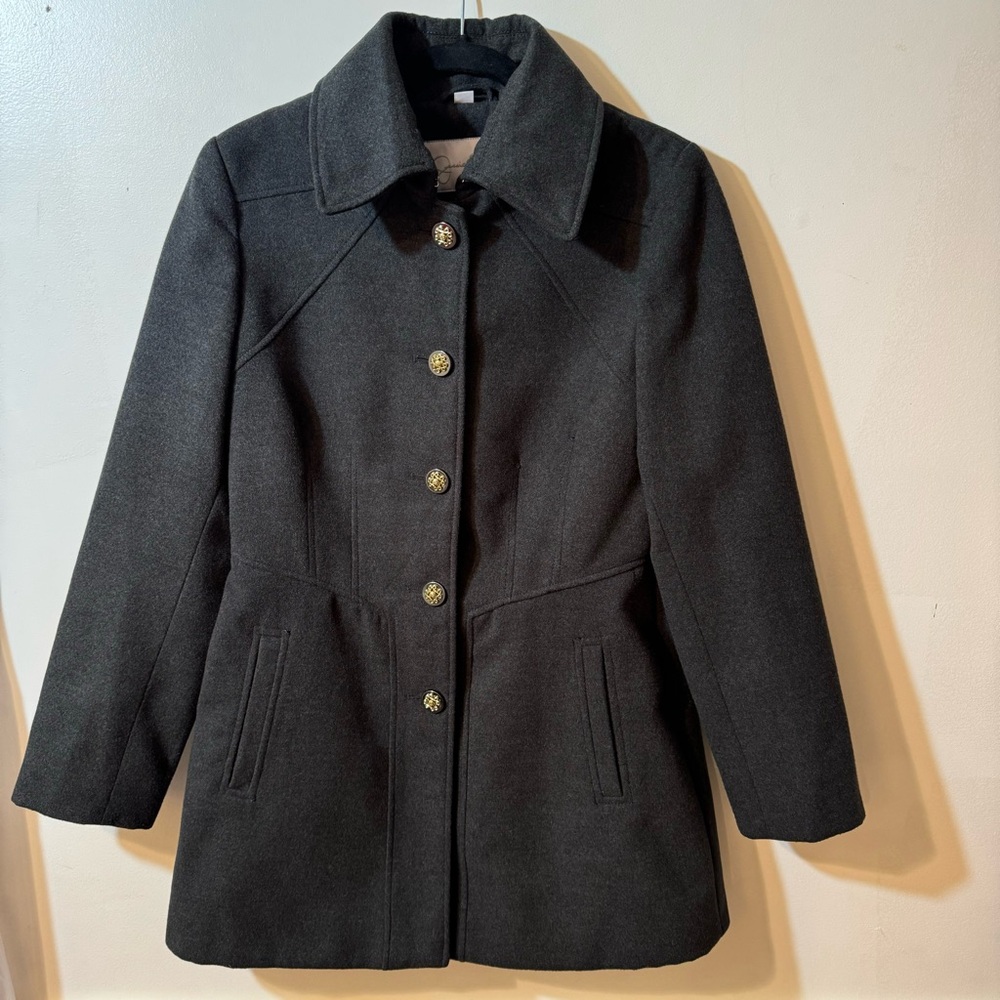 JESSICA SIMPSON Coat /Charcoal Gray / Jacket/ Size: M